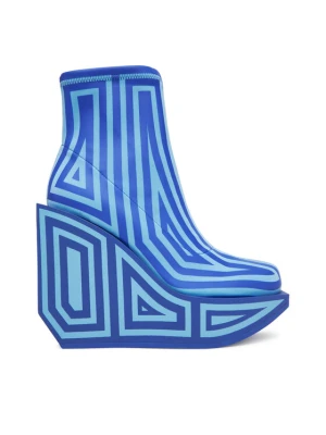 Botki United Nude Wa Bootie Hi 1087965682 Niebieski