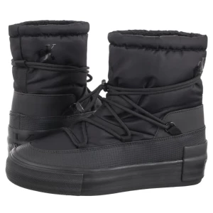 Botki Vulc Flatform Snow Boot Wn Triple Black YW0YW01591 0GJ (CK580-a) Calvin Klein