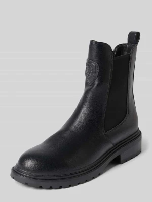 Botki z elastycznymi wstawkami Model 'ELLIS' Blauer Usa Czarny