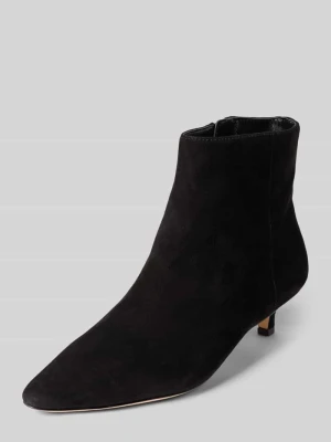 Botki z niską szpilką Lauren Ralph Lauren Czarny