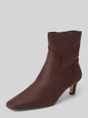 Botki z obcasem szpilką model 'Davis' Steve Madden Ciemnobrązowy