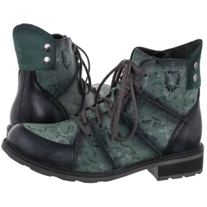Botki Zielone 07047-09/00-8 (MA1412-b) Maciejka
