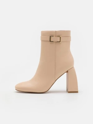 Botki Zign By Zalando beżowy