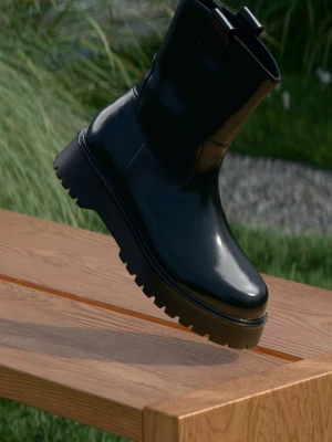 Botki Zign By Zalando czarny