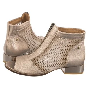 Botki Złote Ażurowe 06413-25/00-1 (MA1177-a) Maciejka