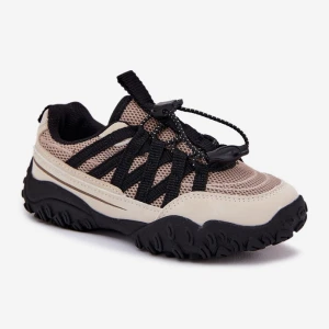 Boto Sneakersy Dziecięce Ze Ściągaczem Beżowe Nanelita beżowy