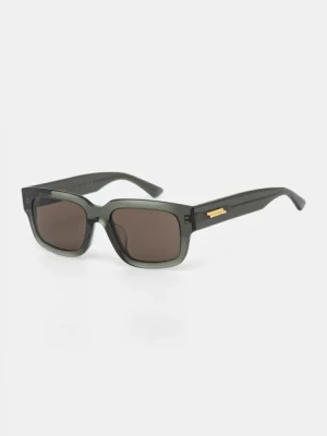 Bottega Veneta okulary kolor brązowy BV1359SA