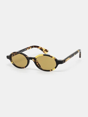 Bottega Veneta okulary kolor pomarańczowy BV1388S