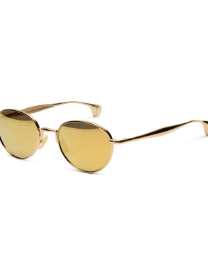 Bottega Veneta Okulary przeciwsłoneczne BV1396S złoty