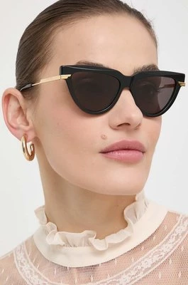 Bottega Veneta okulary przeciwsłoneczne damskie kolor czarny BV1265S