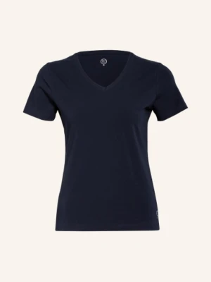 Boviva T-Shirt Z Obszyciem Ozdobnymi Kamykami blau