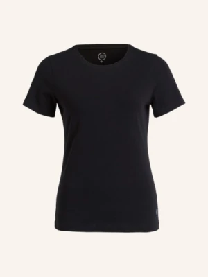 Boviva T-Shirt Z Obszyciem Ozdobnymi Kamykami schwarz