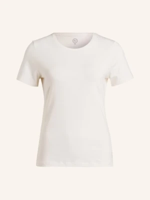 Boviva T-Shirt Z Obszyciem Ozdobnymi Kamykami weiss