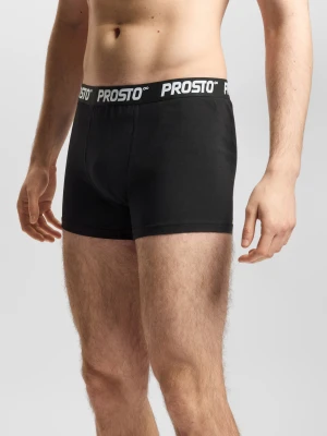 Boxers 3-pack bokserki regular męskie czarne PROSTO.