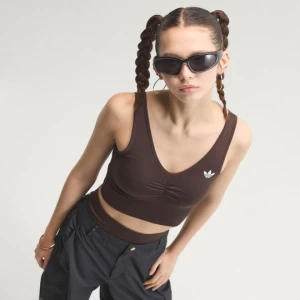 Braletka Essentials Seamless Adidas Aurora Coffee