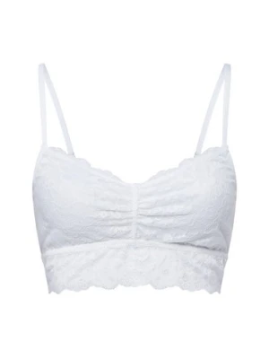 Snocks Bralette damska Kobiety biały jednolity,
