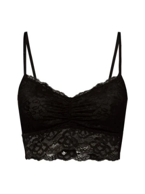 Snocks Bralette damska Kobiety czarny jednolity,