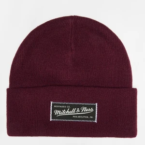 Mitchell & Ness Branded Patch Logo Beanie uniseks Czapki beanie czerwony rozmiar Akcesoria