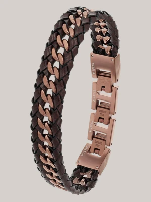 Bransoleta w brązowym kolorze Joop