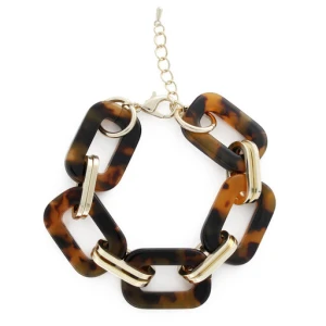 Bransoletka Acccessories 1W8-003-SS20 Brązowy