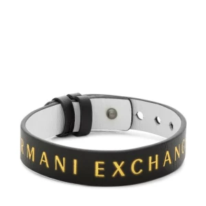 Bransoletka Armani Exchange Logo AXG0107040 Biały