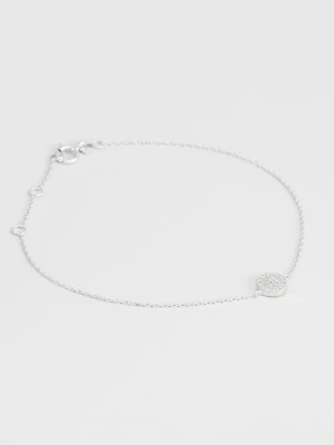 Bransoletka ATELIER DU DIAMANT srebrny