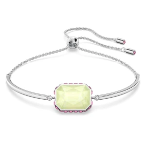 Bransoletka Chroma, Szlif ośmiokątny, Różnokolorowa, Powłoka z rodu Swarovski