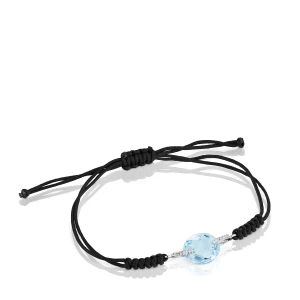 Bransoletka Color King Z Białego Złota Z Topazem - Tous Rozmiar