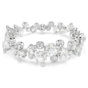 Bransoletka Constella, Szlify różnorodne, Biała, Powłoka z rodu Swarovski