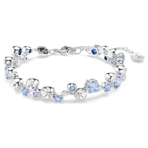 Bransoletka Constella, Szlify różnorodne, Niebieska, Powłoka z rodu Swarovski