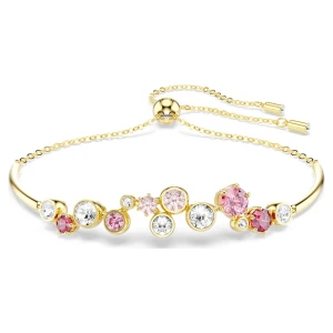 Bransoletka Constella, Szlify różnorodne, Różnokolorowa, Powłoka w odcieniu złota Swarovski