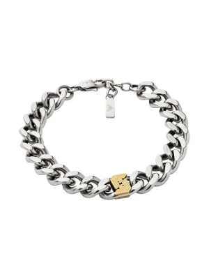 Bransoletka Emporio Armani srebrny