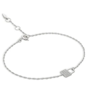 Bransoletka Fossil JFS00625040 Srebrny