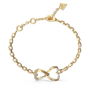 Bransoletka Guess JUBB0461 8JW Złoty