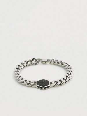 Bransoletka Guess srebrny