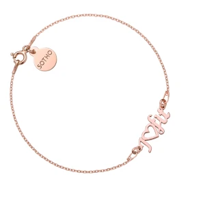 Bransoletka I Love Fit z różowego złota SOTHO