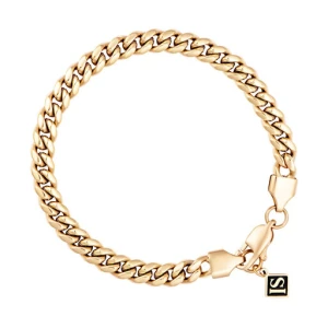 Bransoletka ICED STUFF Miami Cuban Link Złoty