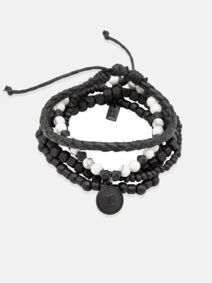 Bransoletka Icon Brand czarny