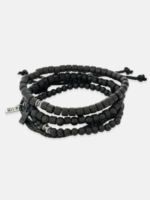 Bransoletka Icon Brand czarny