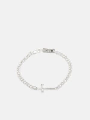 Bransoletka Icon Brand srebrny