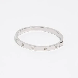 Bransoletka kryształki serce srebrna BIMBA Y LOLA