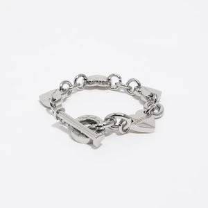 Bransoletka łańcuszek serca srebrna BIMBA Y LOLA