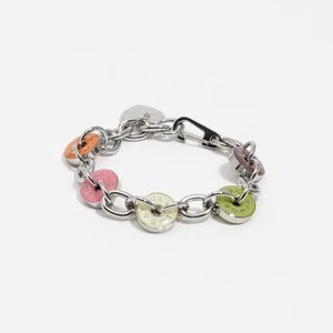 Bransoletka logo srebrna BIMBA Y LOLA