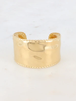 Bransoletka mankiet Louna – pozłacana 18k złotem Bohm Paris