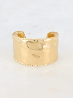 Bransoletka mankiet Louna – pozłacana 18k złotem Bohm Paris