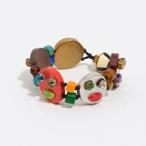 Bransoletka maski i wielobarwne szkiełka BIMBA Y LOLA