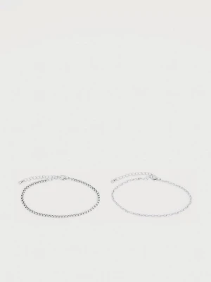 Bransoletka Pier One By Zalando srebrny