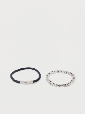 Bransoletka Pier One By Zalando srebrny