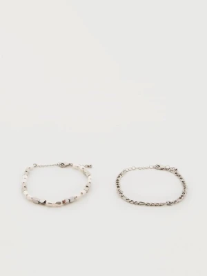 Bransoletka Pier One By Zalando srebrny