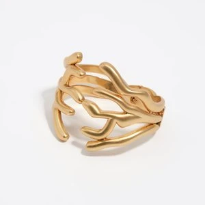 Bransoletka rafa koralowa złota efekt postarzenia BIMBA Y LOLA